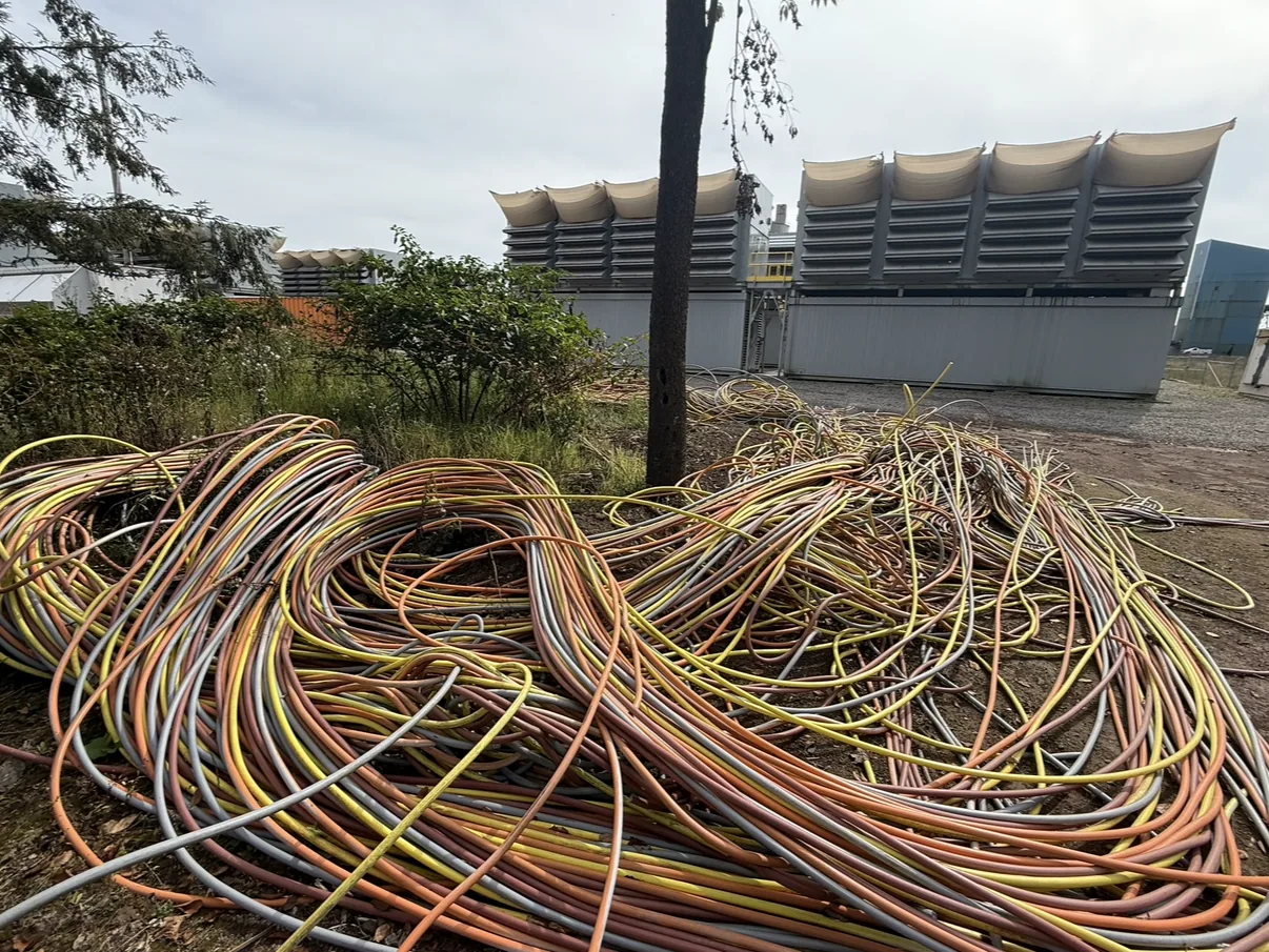 Coils of copper building wire — Baton Rouge, LA