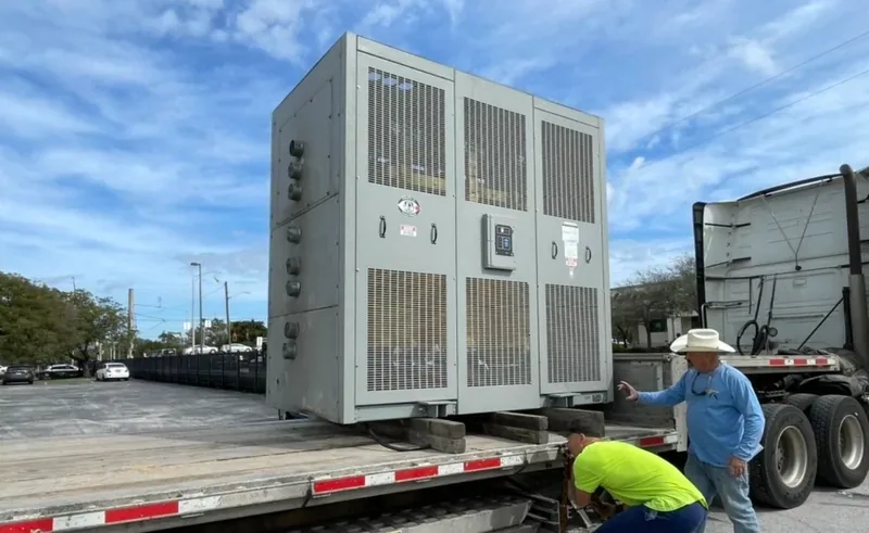 Trailer-mounted electrical enclosure — Austin, TX