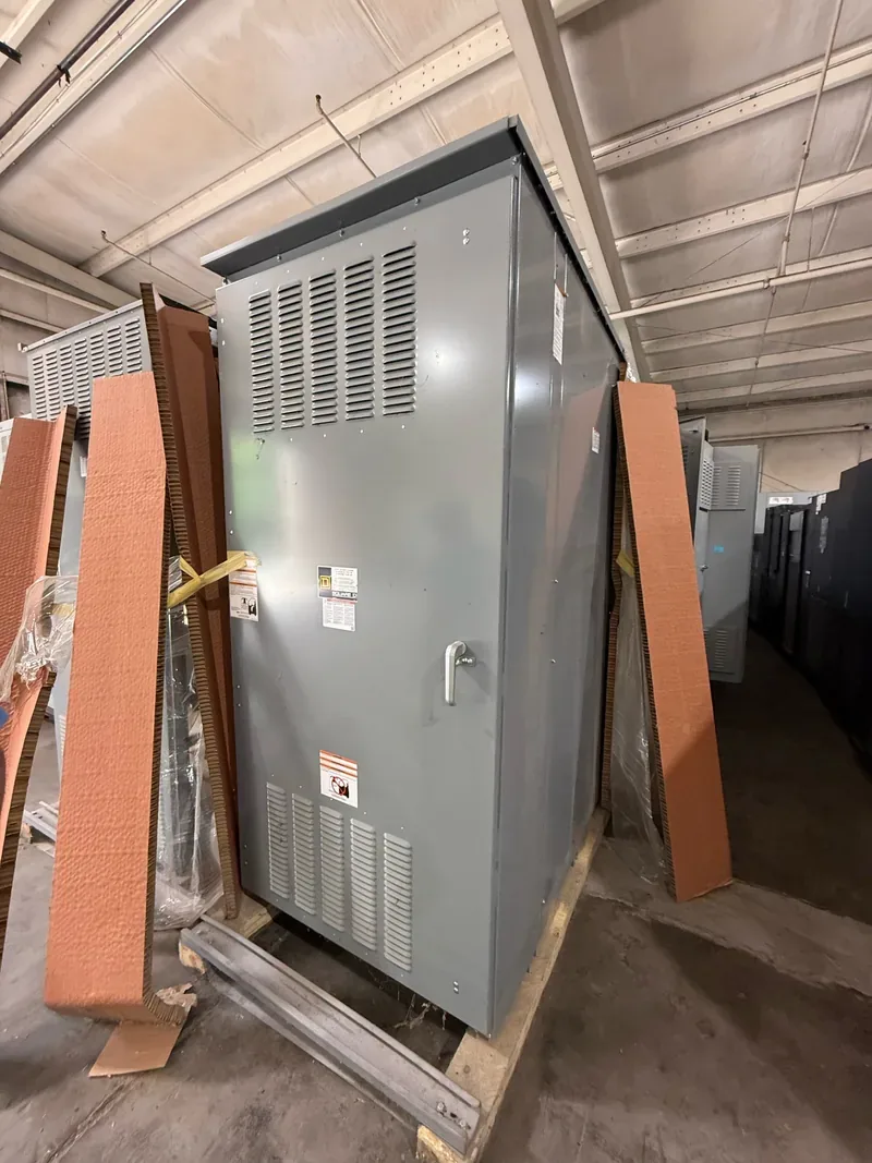 Vented electrical enclosure staged indoors — Tulsa, OK