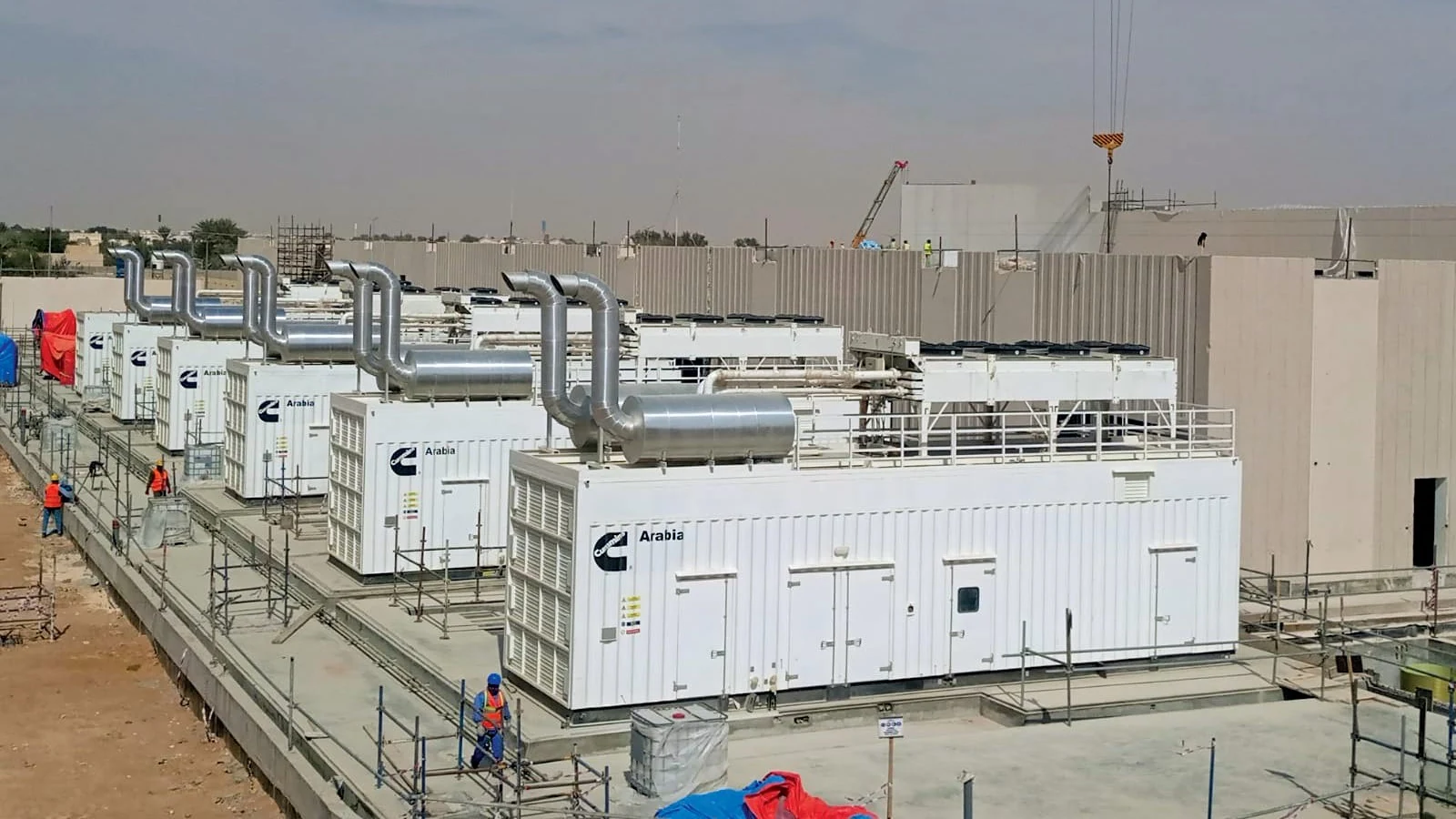 Owner-supplied generators equipment