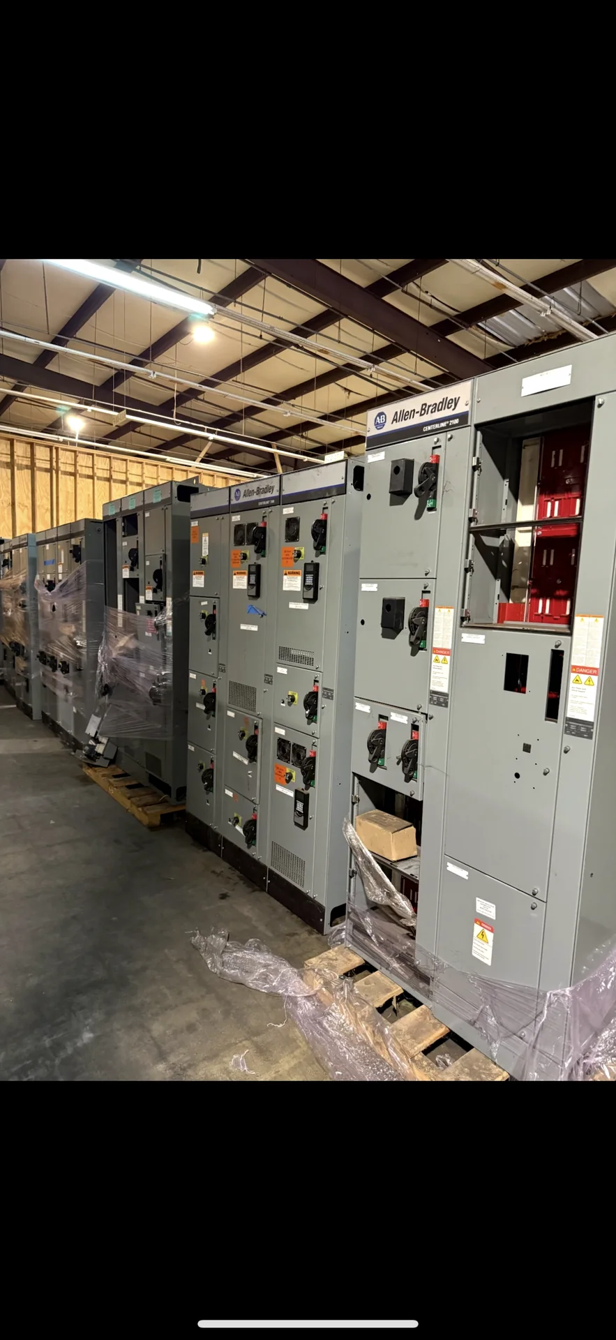 Owner-supplied switchgear lineup